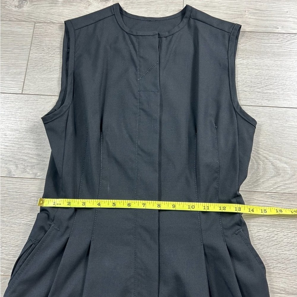 Balenciaga Paris Vintage Wool Midi Length Black Dress - Picture 14 of 16